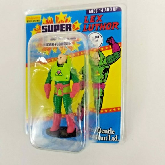 DC Comics Lex Luthor Super Powers Micro Figures 2" Walgreens Exclusive Gentle - Picture 3 of 12